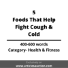 5 Foods That Help Fight Cough & Cold - Articles Auction