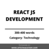 REACT JS DEVELOPMENT - Articles Auction